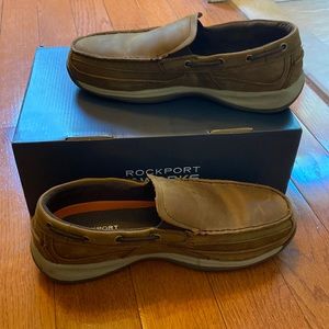 Rockport Work Men's Sailing Club RK6737 Slip On Boat Shoe